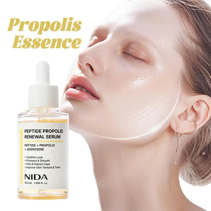 NIDA Propolis Peptide Rejuvenation Facial Serum Skin Barrier Double Repair Serum Firming & Smoothing Cream Facial Skin Care Set