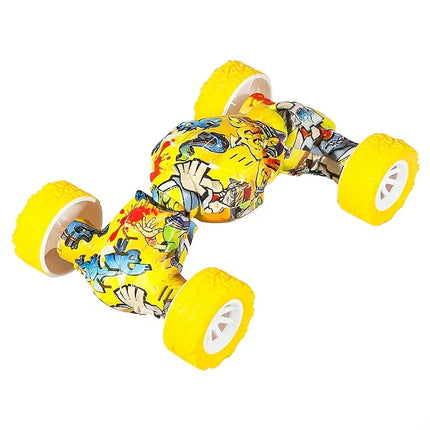 Inertial off-road vehicle dual spring toy car, suitable for climbing stunts, parties and educational entertainment