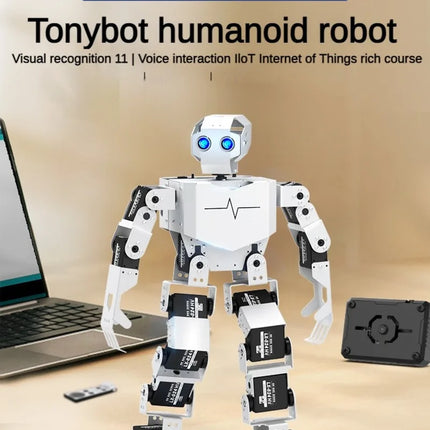 Tonybot 17 DOF Humanoid Robot Educational For Arduino Python Scratch Programming Kit Walking Dancing Gymnastics humanoid Robot
