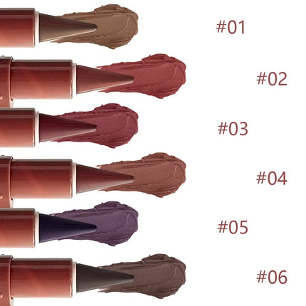 Tapered Gradient Lip Liner Matte Black Brown Velvet Lipstick Waterproof Non Sticky Contouring Tint Lipliner Crayon Lip Makeup