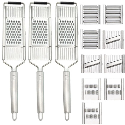 Stainless Steel Shredder Cutter Vegetable Grater Portable Manual  Vegetable Slicer Easy Clean Multi Purpose Kitchen Accesories