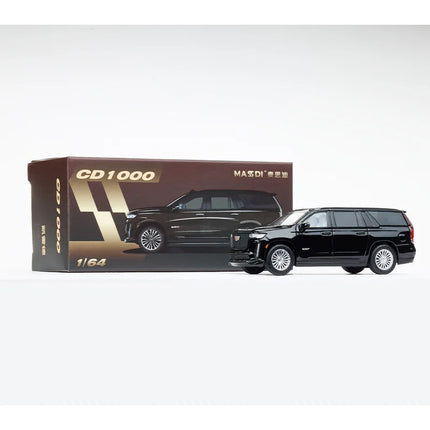 MASSDI 1:64 Scale Alloy CD1000 Escalade CVL1000 Suburban SUV Toy Car Simulation Model Collectibles Souvenir Gift