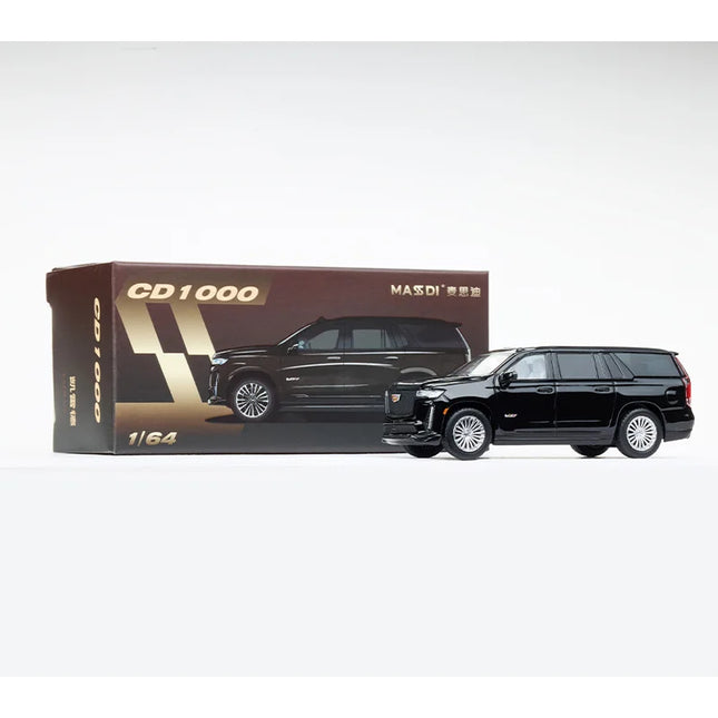 MASSDI 1:64 Scale Alloy CD1000 Escalade CVL1000 Suburban SUV Toy Car Simulation Model Collectibles Souvenir Gift