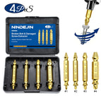 4pcs titanium plated
