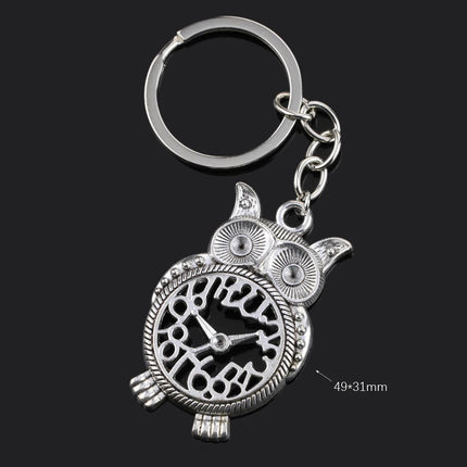 Fashion Animal Women Keychain Car Moon Cat Dog Love Heart Key Chain Friends Gift Jewelry Bag Pendant Wing Evil Eye Angel Turtles