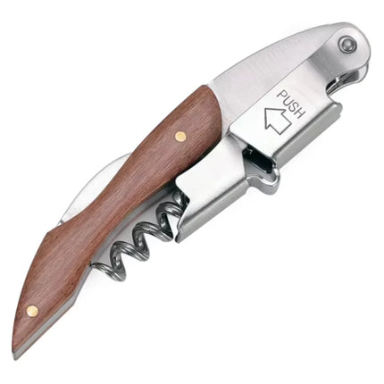 Wine Opener, Professional Waiters Corkscrew,  Bottle Opener and Foil Cutter Gift for Wine Lovers