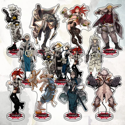 Anime FigureGachiakuta Acrylic Stand Model Plate Keychain Rudo Enjin Zanka Riyo Jabber Desk Decor Collection cosplay fans gifts