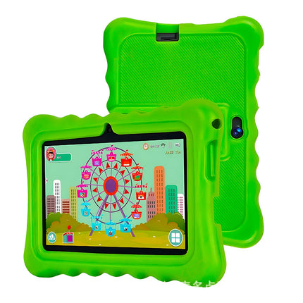New 7 Inch 4GB RAM 64GB ROM Kids Tablets Quad Core WiFi Android 13 Bluetooth 5 Educational Software Installed Learning Tablet PC