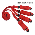 red without plush