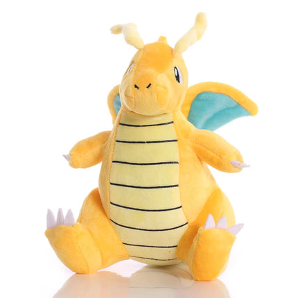 20cm Dragonite Plush Toys Pokemon Pikachu Squirtle Bulbasaur Charmander Gengar Eevee Dragonite Stuffed Toys Xmas Kid Gift