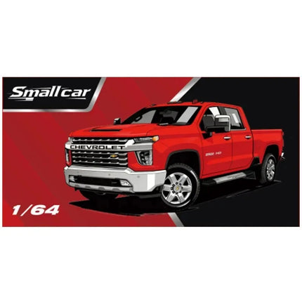 Small Car Diecast 1:64 Scale Silverado Pickup Truck Alloy Car Model Static Collection Decorated Holiday Gifts Toys