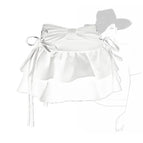 WHITE / L
