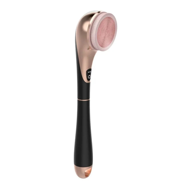 Electric Long Body Bath Brushes Plastic Silicone Bristle Wood Sponge for Spa Skin Care Cleaning Head Application