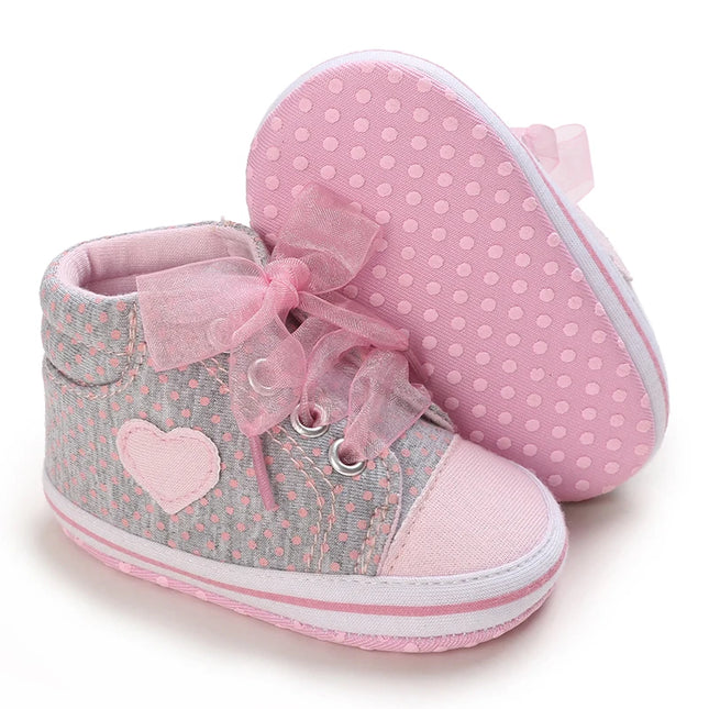 Spring and Autumn Pink Series Hot Selling Children's Shoes Baby Shoes Soft soled Anti slip Baby Shoes Newborn Baby Step Shoes