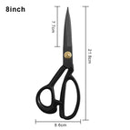 Black 8inch 20cm / China Mainland