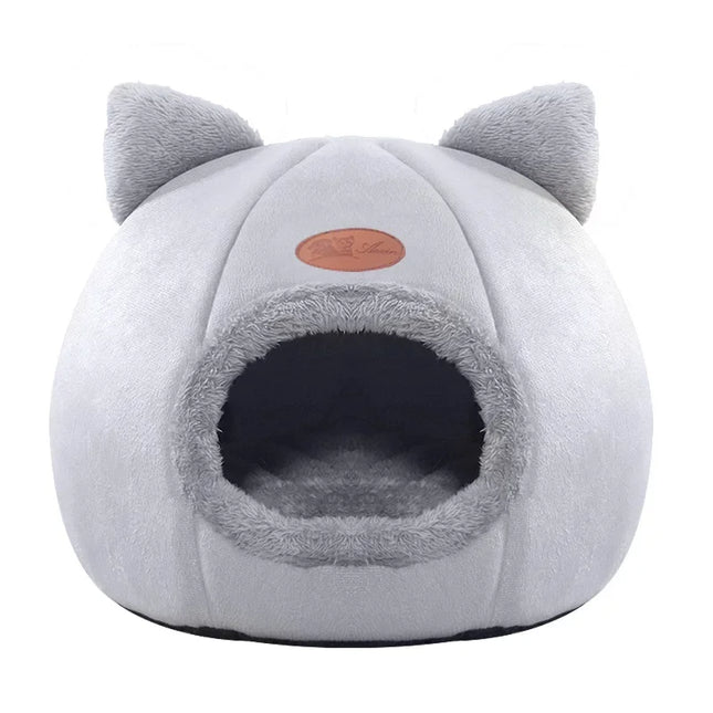 New Deep Sleep Comfort In Winter Cat Bed Iittle Mat Basket Small Dog House Products Pets Tent Cozy Cave Nest Indoor Cama Gato