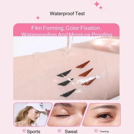 Eyeliner for Beginners Sweat-proof Double-headed Eyeliner Smudge-Proof Eyeliner Waterproof Double-Wing Integrated Eyeliner Stamp