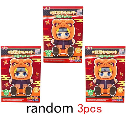 En Stock genuino TOPTOY EAKI Naruto sentado fiesta Konohagakure San'in Jiraiya Orochimaru Tsunade Linda caja ciega de peluche ju