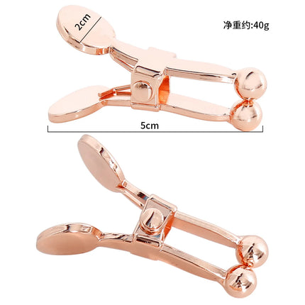 New Nipple Clamps Stainless Steel Breast Stimulator Clip Nipple Sex Accessories BDSM Bondage Sexy Toys For Adults 18 Female