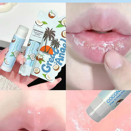 1/3Pc Fruit Lip Balm Moisturizing Clear Lip-Primer Mask Cute Jelly Tinted Lip Stick Lighten Lines Plump Lip Care Makeup