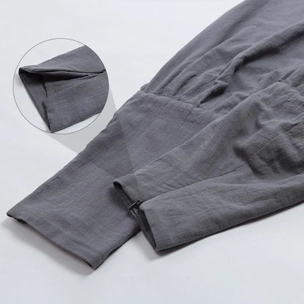 Chinese Traditional Clothings for Monk Costume Buddhist Clothing Monk Robe Taoism Tibetan Clothes Meditation Zen Shaolin Hanfu