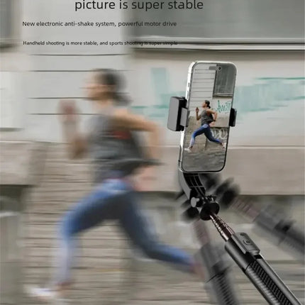 FGCLSY Bluetooth Handheld Gimbal Stabilizer Mobile Phone Selfie Stick Aluminum Alloy Adjustable Tripod for Smartphone Live