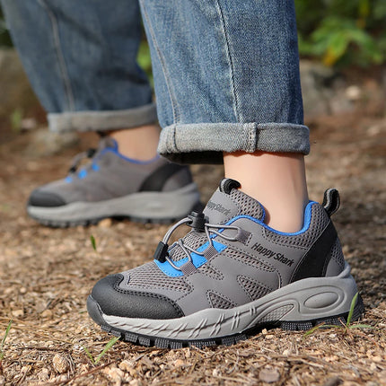 New Hiking Shoes Children Designer Climbing Trekking Sneakers for Boy Girl Leather Outdoor Sports Work Kids Shoes Run Shoes