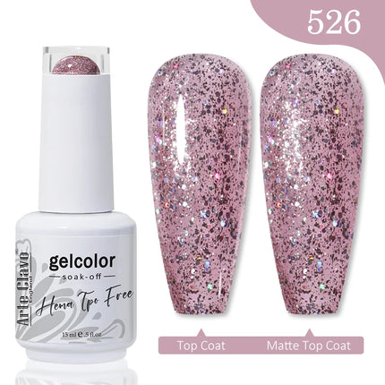 Arte Clavo Hema Free TPO Free Nail Gel Polish Nail Supplies Vernis Semi Permanent Nail Art Manicure Soak Off UV Gel Nail Varnish