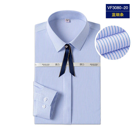 No-Iron Anti-Wrinkle 8XL New Fabric 50% Bamboo Fiber 46%Polyester 4%Spandex Men Shirts Long Sleeve Business work shirt Soft Cozy