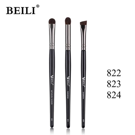 Small Angle Precise Detail Eyeshadow Brush Soft Horse Hair Eyelid Highlighter Lying Silkworm Makeup Brushes Eyes Make Up Tools