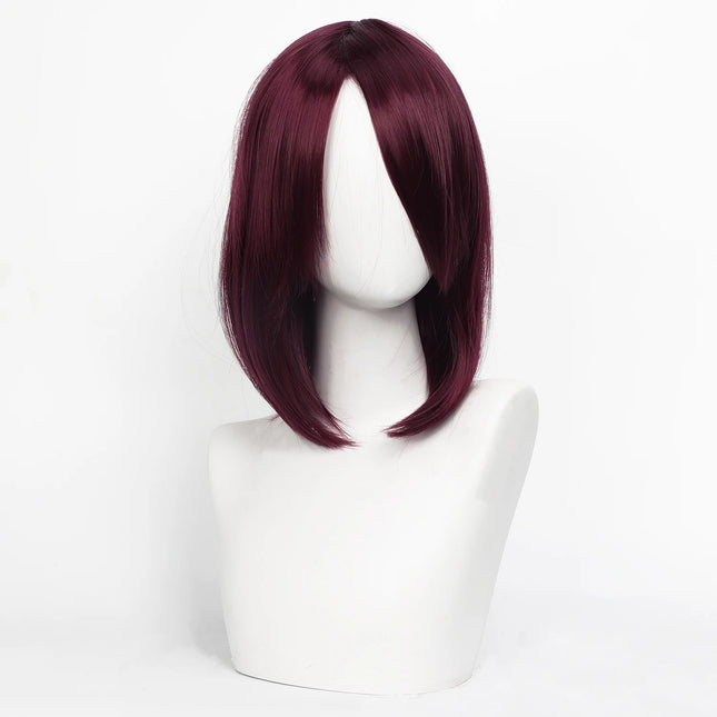 Synthetic Medium Length Cosplay Wig, Adjustable Headband,Multiple colors
