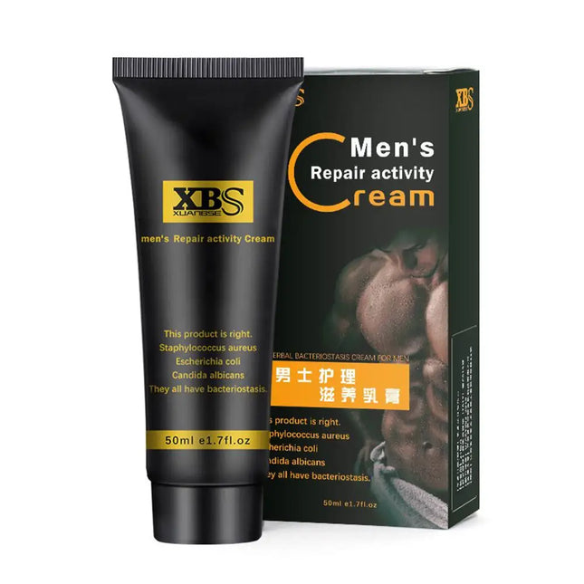 50ml XBS Men's Ointment Private Part Massage Essential Oil for Male Exercise Private Care Ointment for Male Workout