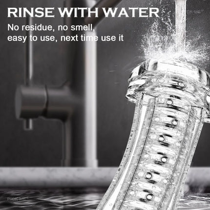 Male Masturbators Cup Vagina Vacuum Soft Pussy Endurance Exercise Masturbation Sex Toys Pocket Manual Masturb Cup for Men