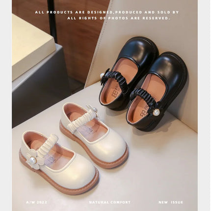 2026 Simple Style Kids Oxfords For Girl Soft PU Leather Shoes Spring Autumn School Girls Casual Shoes Performance Flats