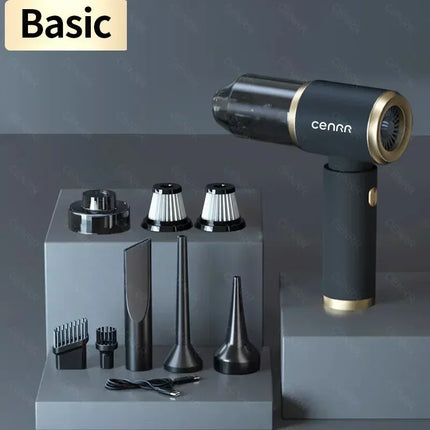 CENRR Car Vacuum Cleaner High Suction 210000PA Wireless Vacuum Cleaner Cordless Vacuum Cleaner High Pressure Cleaning Machine