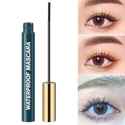 4D Mascara, Black, Waterproof, Ultra-Long, Volumizing, Long-Lasting Smudge-Proof, Perfect Festivals and Special Occasions