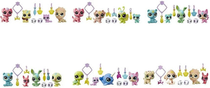 Hasbro Littlest Pet Shop LPS Blind Box Toy Cute Big Eyes Cat Dog Rabbit Model Pendant Animal Doll Mystery Box Toy Children Gift