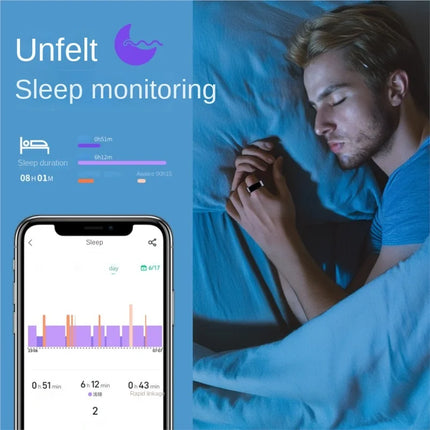 New Heart Rate Sleep Blood Oxygen Monitoring Adding Friends Remote Care Exercise Step Counting Photography Smart Ring Hot 2026