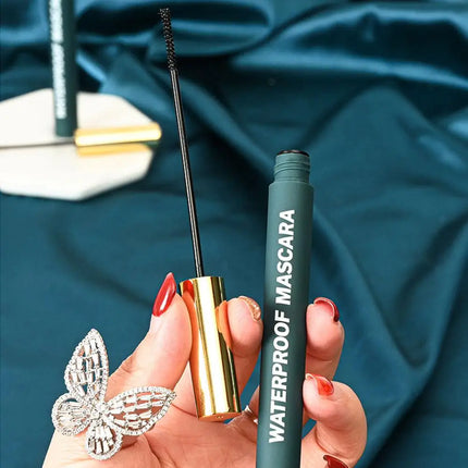 4D Mascara, Black, Waterproof, Ultra-Long, Volumizing, Long-Lasting Smudge-Proof, Perfect Festivals and Special Occasions