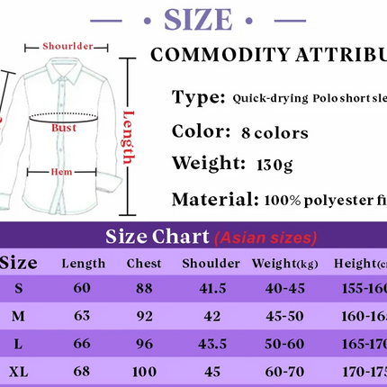 Casual Sports Quick-drying Lapel Short-sleeved POLO Shirt Cycling Suit Fitness Suit For Men
