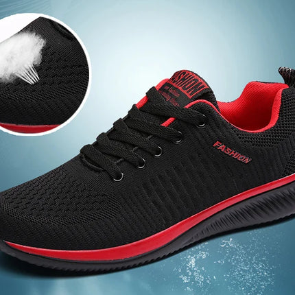 Sneakers Men Running Walking Knit Shoes Fashion Casual High Quality Sport Athletic Gym Lightweight Men Casual Shoes