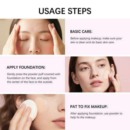 BB Cream Air Cushion Compact Brightens Skin Tone Air Cushion for Face Cosmetics Makeup  Make Up Foundation Concealer Cream  base