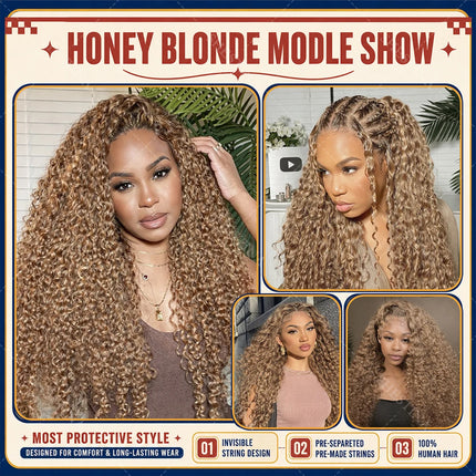 Kinky Curly Crochet Human Hair for Braids #33 Reddish Brown Colored Bulk Human Hair Pixie Curly Miracle Knots Feather Bulk Hair