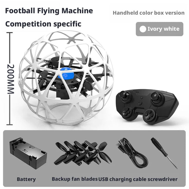 Large-sized 20CM Soccer Drone Shockproof Specially Designed for Competitions Quadcopter Remote-controlled toy for children