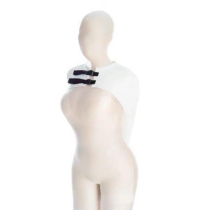 Adult BDSM Leather Arm Binder Kits with Adjustable Back Bondage Handcuffs for Couple Secure Locking Sex Toy Accessories