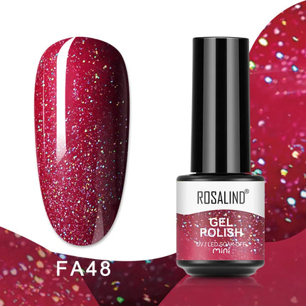 ROSALIND Gel Nail Polish UV Base Top Coat Soff Off Stamping Polish All For Art Manicure Semi Permanant Gel Nail Fast Shipping
