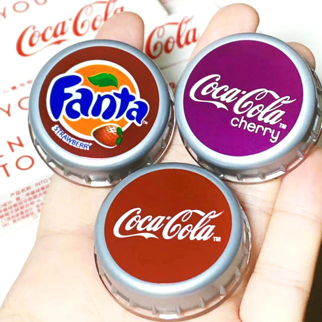 LiP SMACKER x Coca-Cola Classic Bottle Cap Lip Balm - Deep Hydration, Autumn & Winter Use, Exfoliates Dead Skin