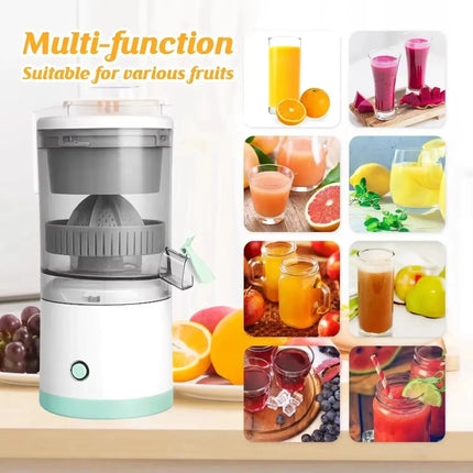 Portable USB Juicer Fully Automatic Fruit Juice Extractor Household Electric Squeezer for Orange Lemon