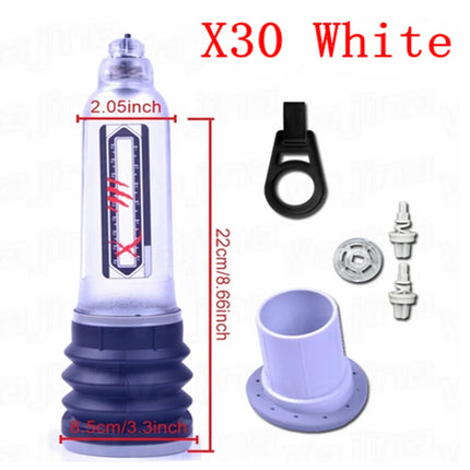 Male Penis Pump Water Vacuum Pump For Men Penis Enlargement Pump Dick Extender Cock Exercises Pump Glans Trainer Adults Sex Toys