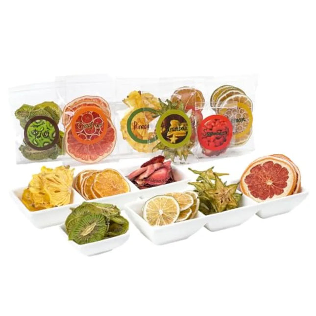 Natural Dried Fruit Kit for DIY Crafts - 7 Packs, Perfect for Soap Making, Candle Making, Resin Jewelry, Bath Bombs, and Nail A